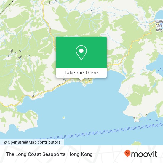 The Long Coast Seasports map