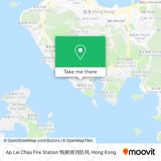 Ap Lei Chau Fire Station 鴨脷洲消防局 map