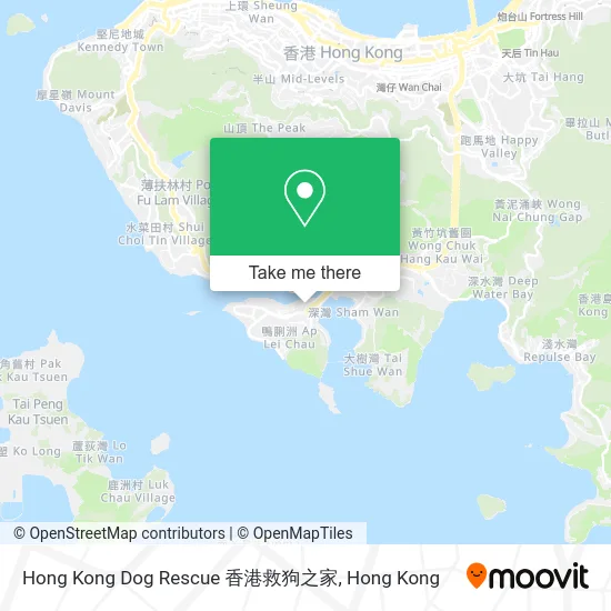 Hong Kong Dog Rescue 香港救狗之家 map