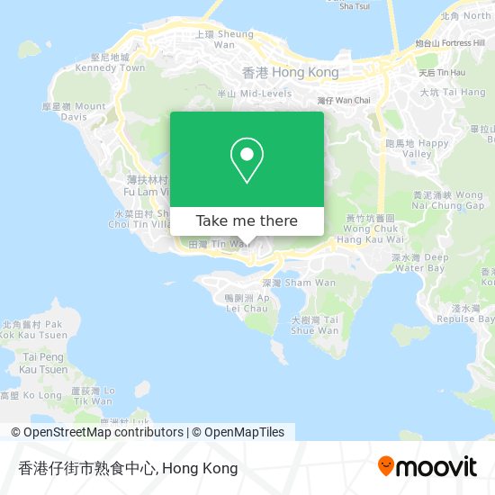 香港仔街市熟食中心 map