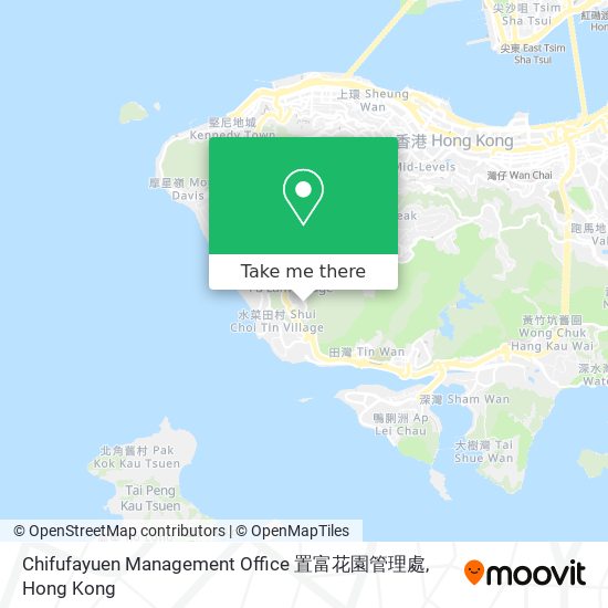 Chifufayuen Management Office 置富花園管理處 map