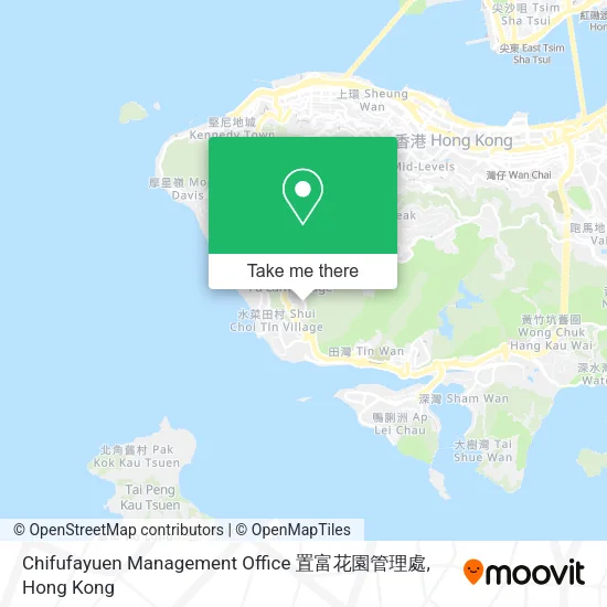 Chifufayuen Management Office 置富花園管理處地圖
