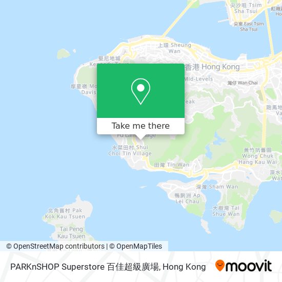 PARKnSHOP Superstore 百佳超級廣場 map