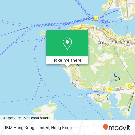 IBM Hong Kong Limited map