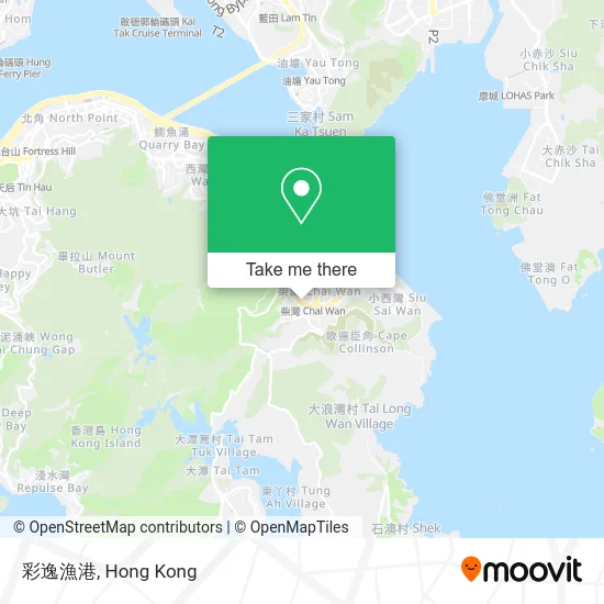 彩逸漁港 map
