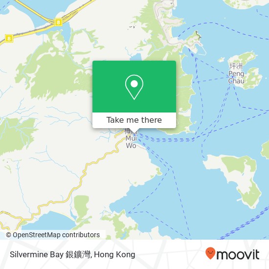 Silvermine Bay 銀鑛灣 map