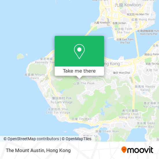The Mount Austin map