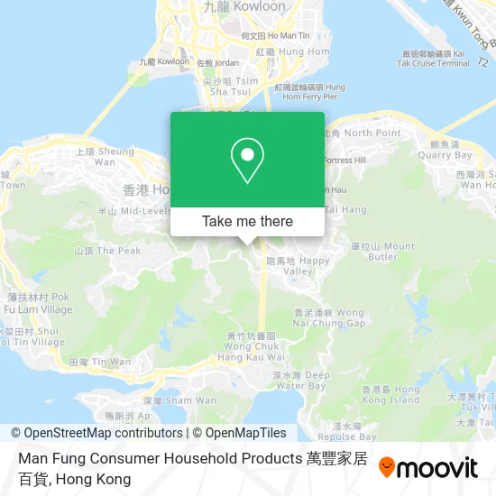 Man Fung Consumer Household Products 萬豐家居百貨地圖