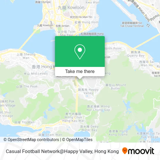 Casual Football Network@Happy Valley map