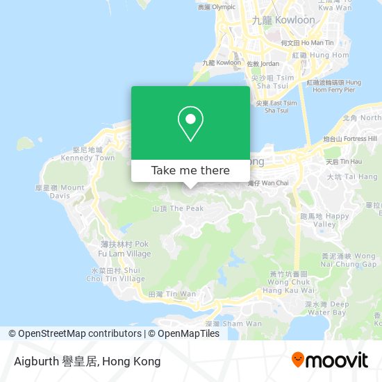 Aigburth 譽皇居 map