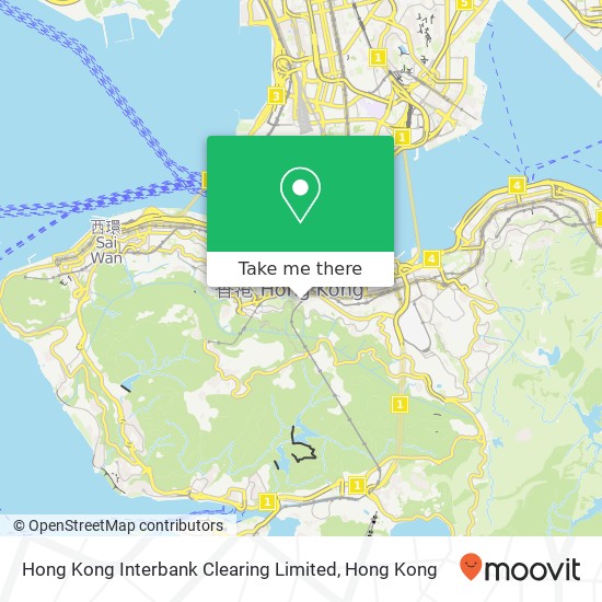 Hong Kong Interbank Clearing Limited map