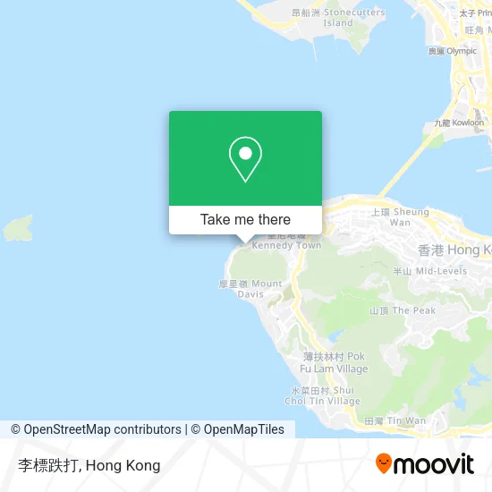李標跌打地圖