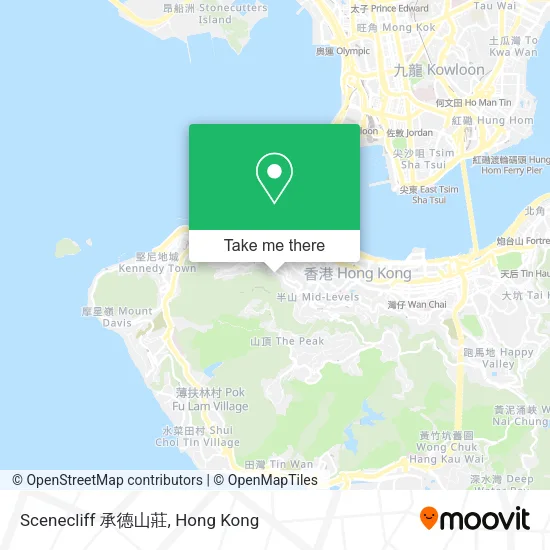 Scenecliff 承德山莊地圖