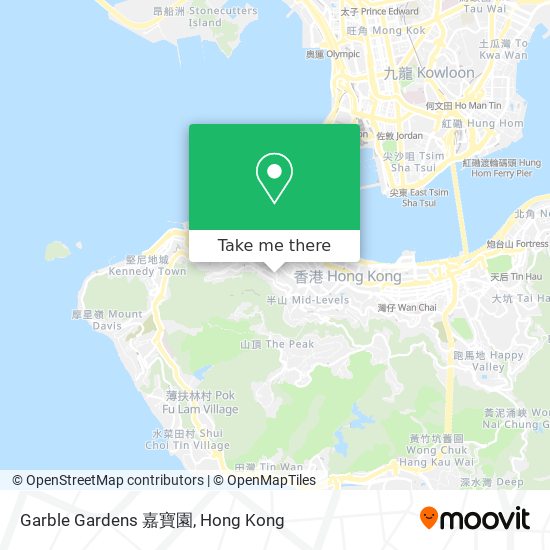 Garble Gardens 嘉寶園 map