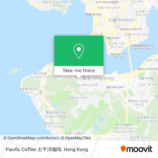 Pacific Coffee 太平洋咖啡 map