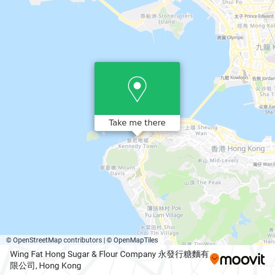 Wing Fat Hong Sugar & Flour Company 永發行糖麵有限公司 map