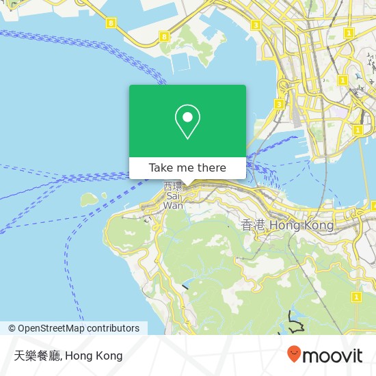 天樂餐廳 map