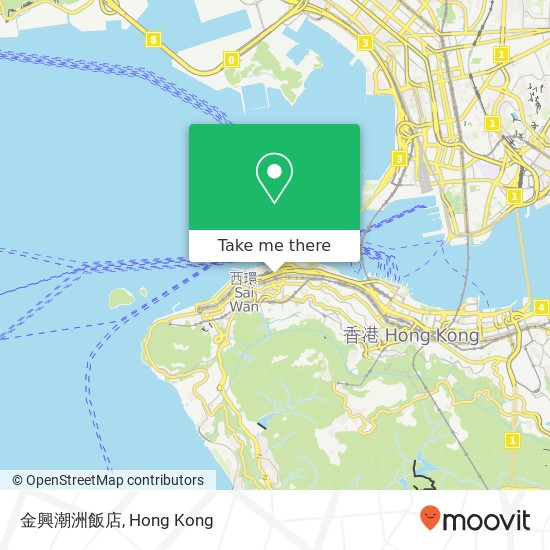金興潮洲飯店 map