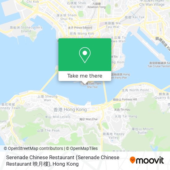Serenade Chinese Restaurant map