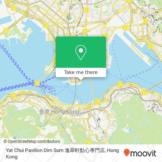 Yat Chui Pavilion Dim Sum 逸翠軒點心專門店 map