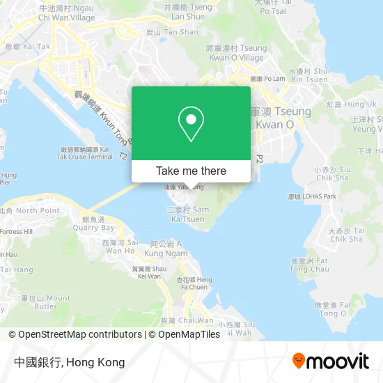 中國銀行 map