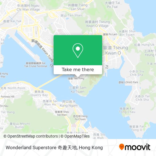 Wonderland Superstore 奇趣天地 map