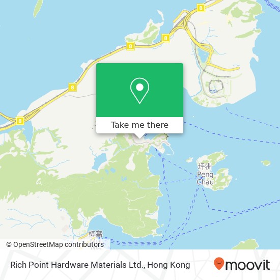 Rich Point Hardware Materials Ltd. map