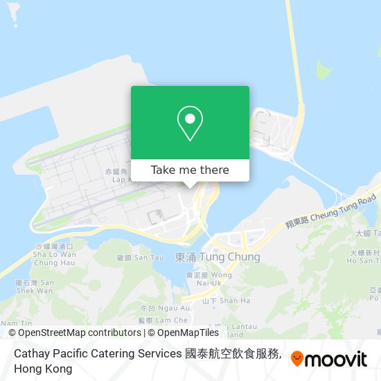 Cathay Pacific Catering Services 國泰航空飲食服務 map