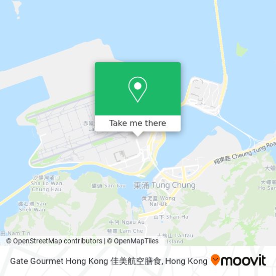 Gate Gourmet Hong Kong 佳美航空膳食 map
