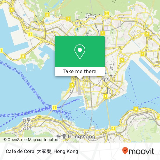 Café de Coral 大家樂 map