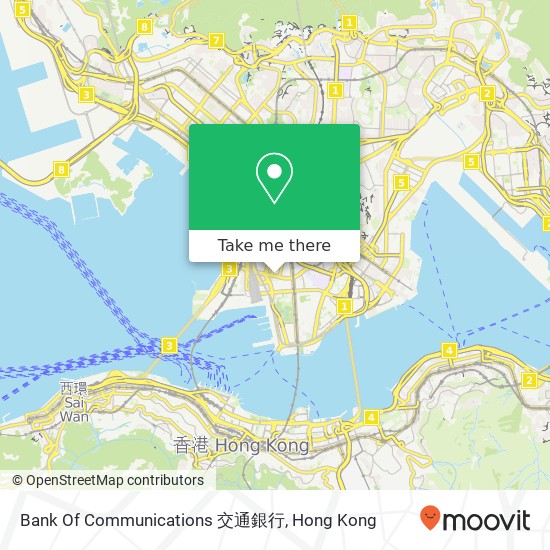 Bank Of Communications 交通銀行 map