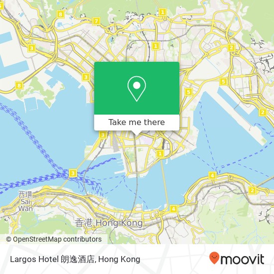 Largos Hotel 朗逸酒店 map