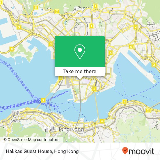 Hakkas Guest House map