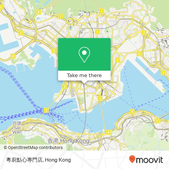 粵廚點心專門店 map