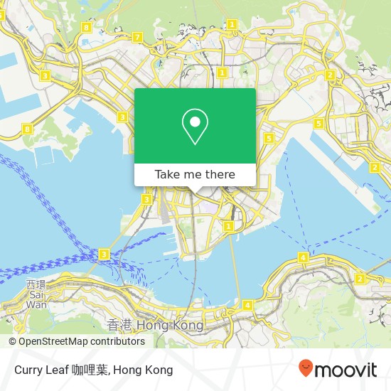 Curry Leaf 咖哩葉 map