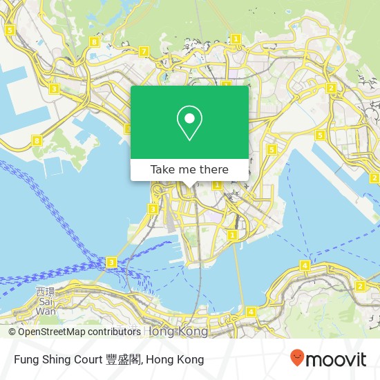 Fung Shing Court 豐盛閣 map