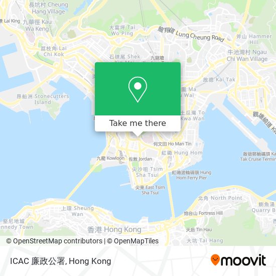 ICAC 廉政公署 map