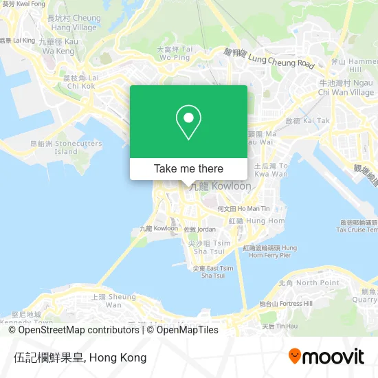 伍記欄鮮果皇地圖