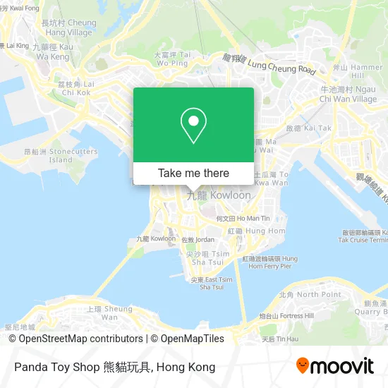Panda Toy Shop 熊貓玩具 map