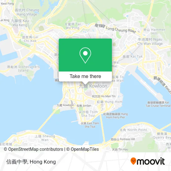 信義中學 map