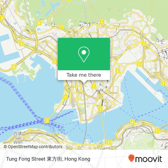 Tung Fong Street 東方街 map
