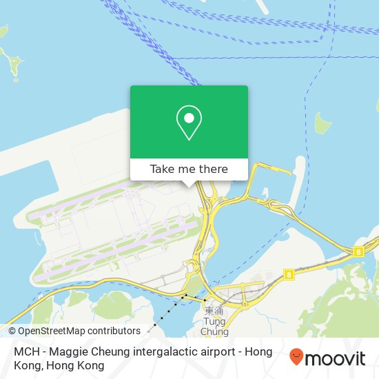 MCH - Maggie Cheung intergalactic airport  - Hong Kong地圖