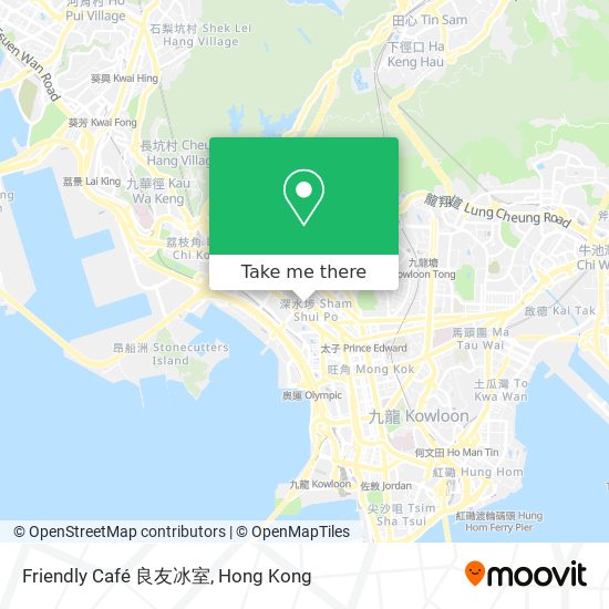 Friendly Café 良友冰室地圖