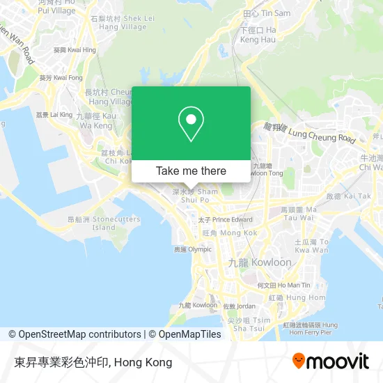 東昇專業彩色沖印 map