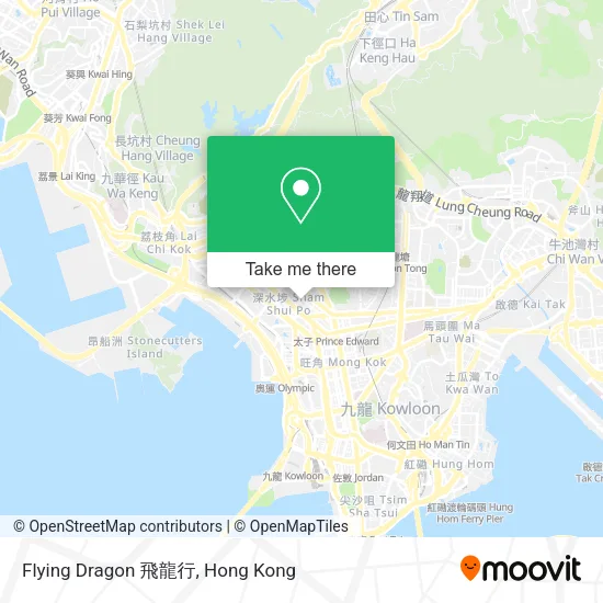 Flying Dragon 飛龍行 map