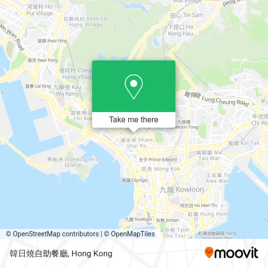 韓日燒自助餐廳 map