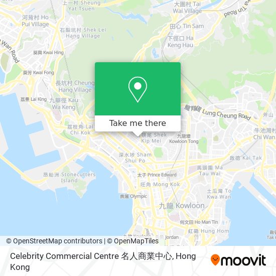 Celebrity Commercial Centre 名人商業中心 map