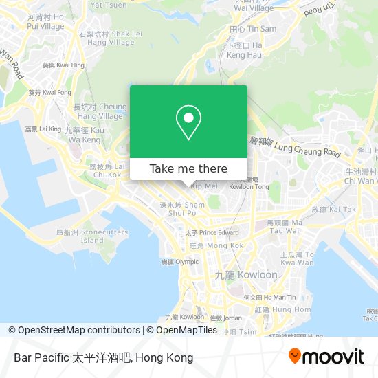 Bar Pacific 太平洋酒吧 map