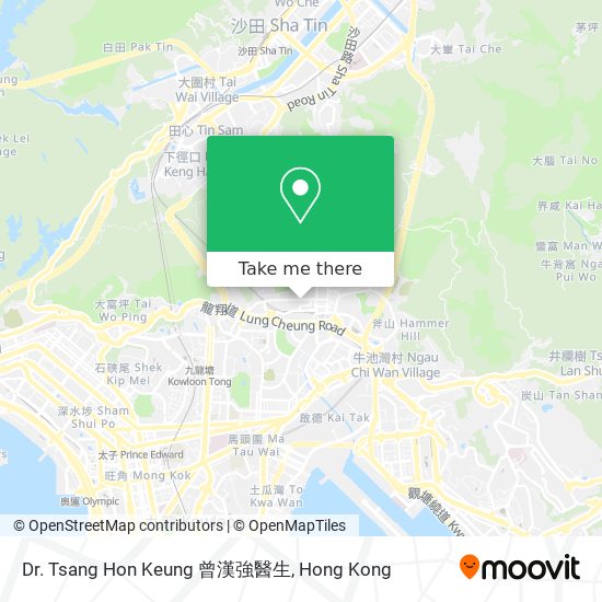Dr. Tsang Hon Keung 曾漢強醫生 map