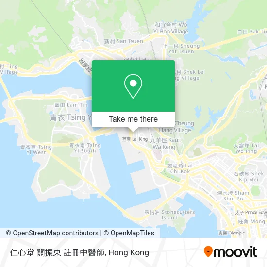 仁心堂 關振東 註冊中醫師 map